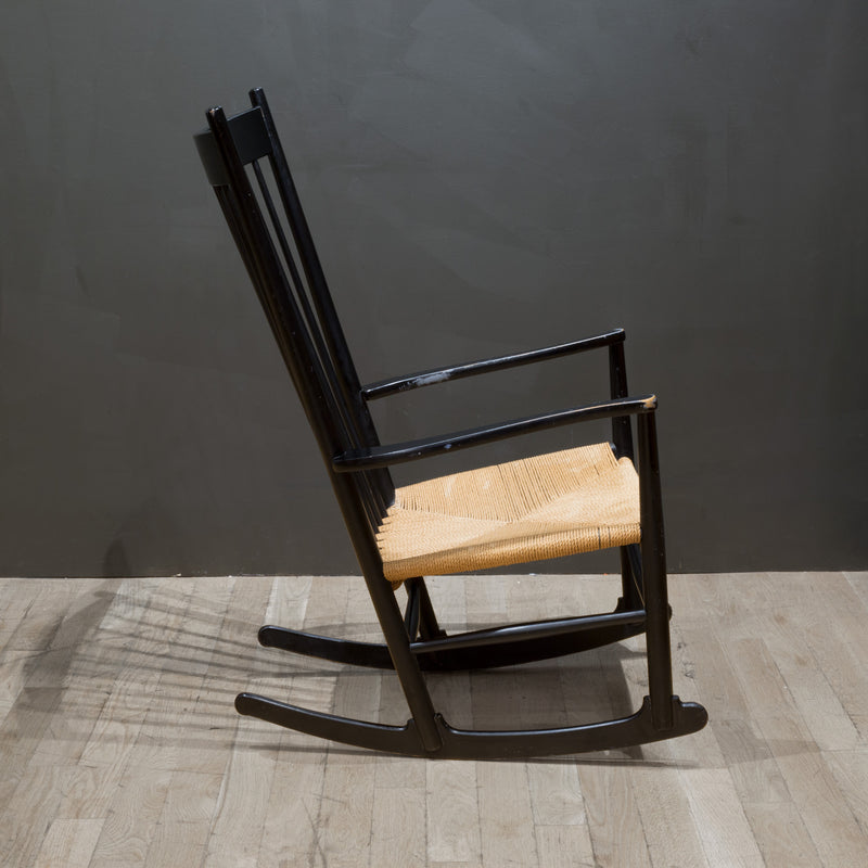 Mid-century Hans Wegner FDB Mobler J-16 Rocking Chair c.1960