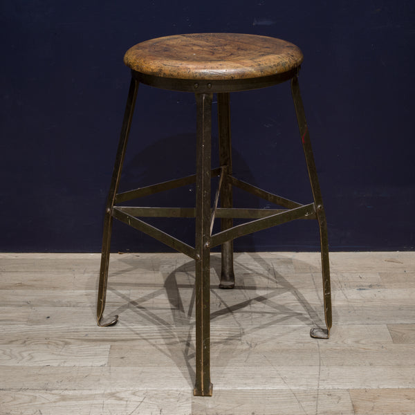 Depression Era Factory Stool c.1930