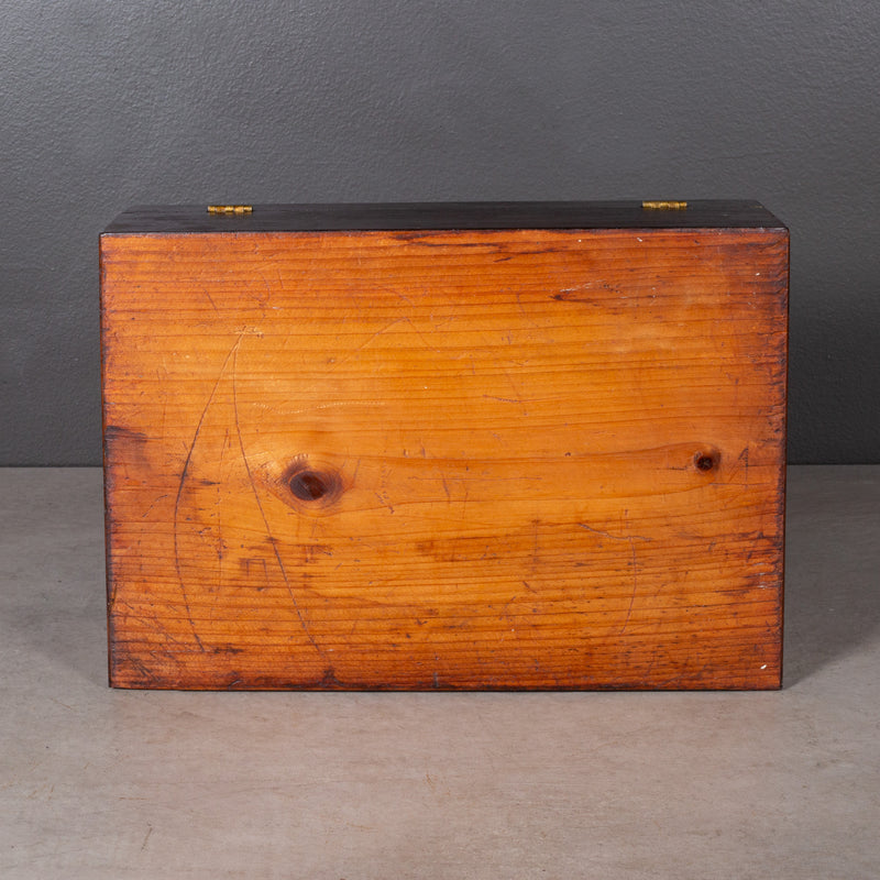 19th c. Shaker Inlay Sewing Box c.1800s