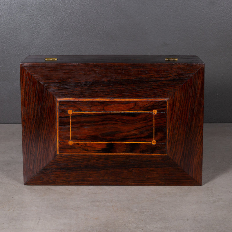 19th c. Shaker Inlay Sewing Box c.1800s