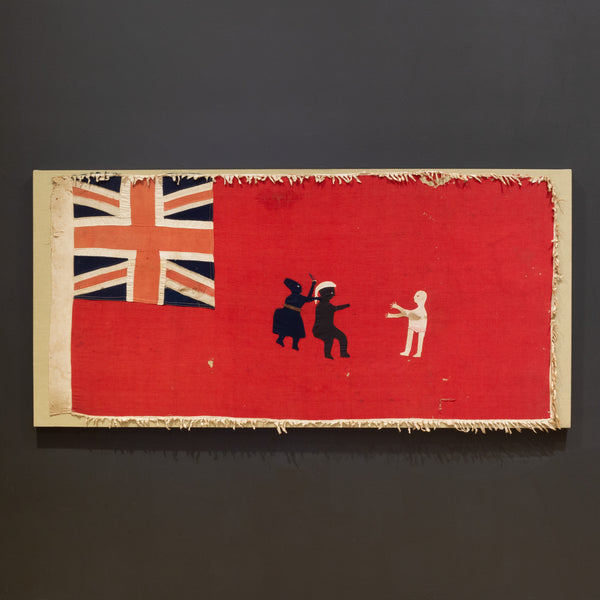 Mounted Asafo Flag of Ghana c.1820-1920