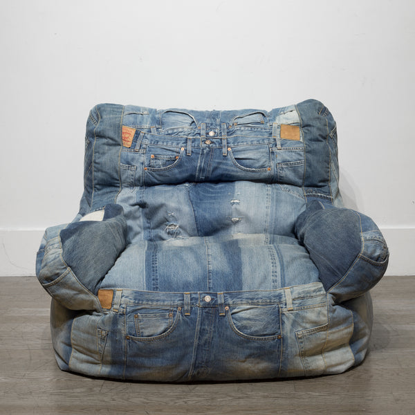 Custom Levi's Denim Store Prop Chair c.1990