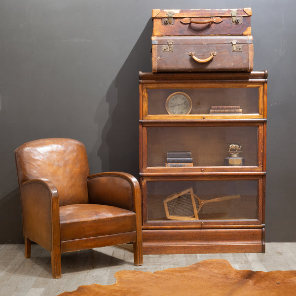Antique Macey Furniture 3 Stack Lawyer's Bookcase c.1910