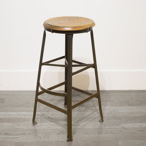 Depression Era Machine Shop Stool c.1930