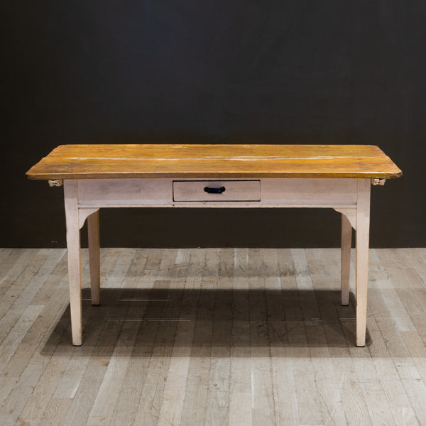 Mid 19th c. Primitive Mexican Mennonite Farmhouse Table c.1850