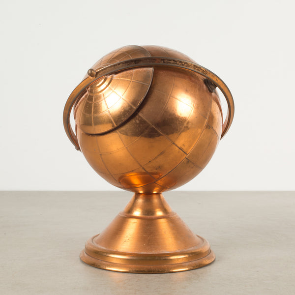 Mid-Century Copper Globe Cigarette Holder c.1960