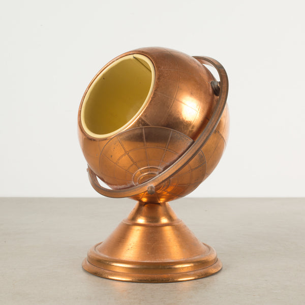 Mid-Century Copper Globe Cigarette Holder c.1960