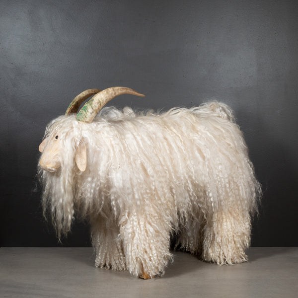 Mid-century German Mountain Goat Footstool c.1960