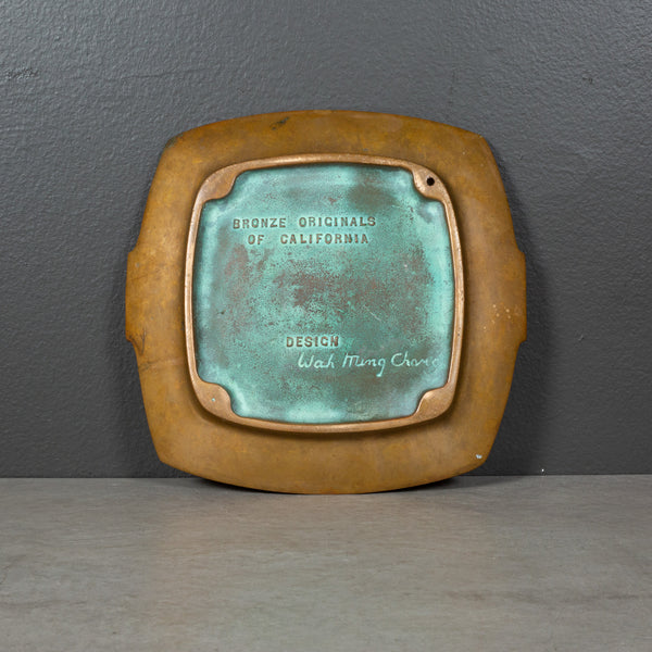 Mid-century Wah Ming Chang "Bronze Originals of California" Ashtray c.1960