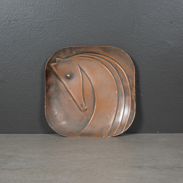 Mid-century Francisco Rebajes Horse Trinket Tray c.1940-1950