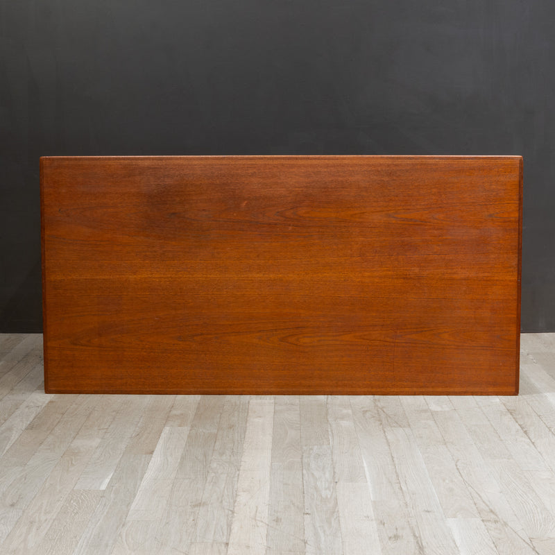 Mid-century Teak Desk by Peter Hvidt & Orla Mølgaard-Nielsen for Søborg Møbelfabrik, Denmark c.1950