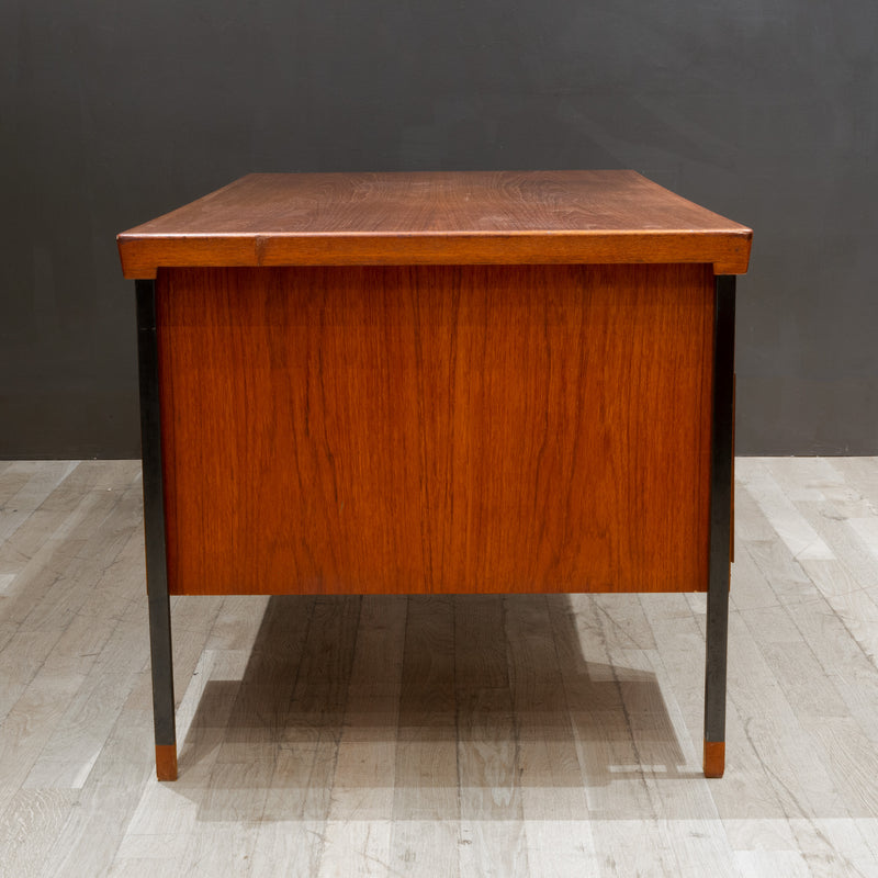 Mid-century Teak Desk by Peter Hvidt & Orla Mølgaard-Nielsen for Søborg Møbelfabrik, Denmark c.1950