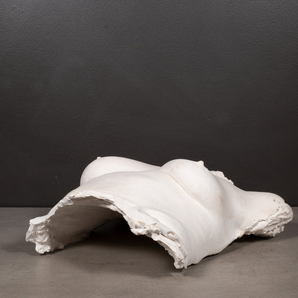 Mid-century Plaster Cast Female Torso Sculpture c.1950