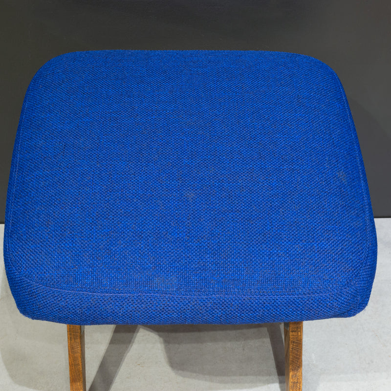 Pair of Midcentury Folke Ohlsson for DUX Reclining Lounge Chairs and Adjustable Ottomans c.1960