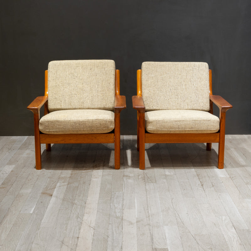Mid-century Glostrup Mobelfabrik Lounge Chairs c.1960