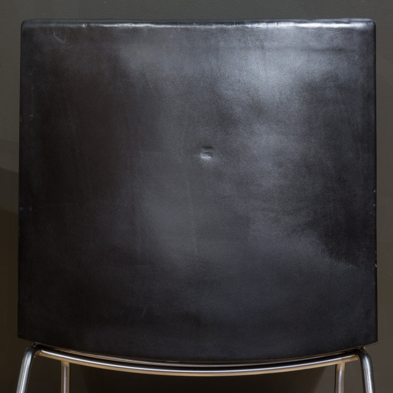 Mid-century Hans Wegner Leather "Slipper" Chairs c.1950