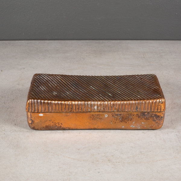 Mid-century Ben Seibel for JenFred Ware Copper Trinket Box c.1960