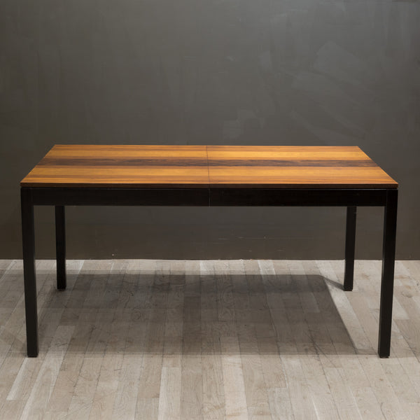 Mid-century Mixed Wood Milo Baughman Expandable Dining Table c.1960