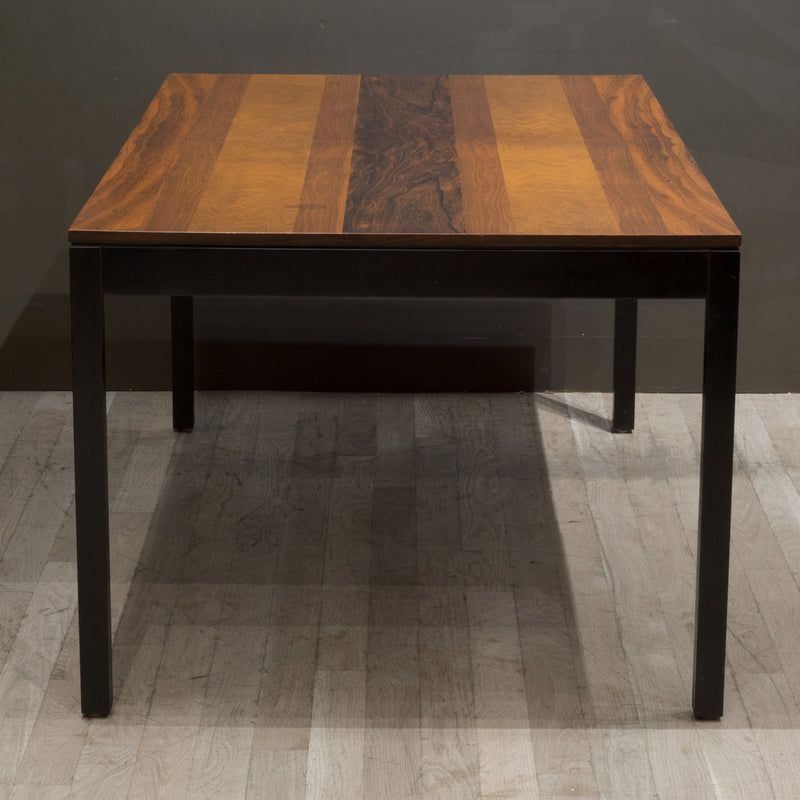 Mid-century Mixed Wood Milo Baughman Expandable Dining Table c.1960