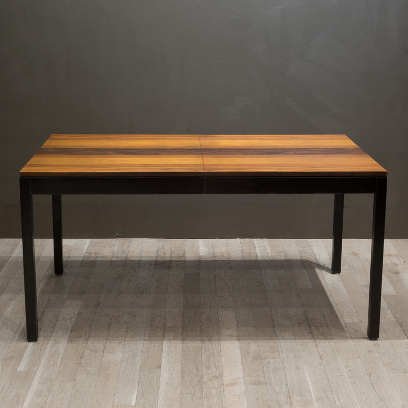 Mid-century Mixed Wood Milo Baughman Expandable Dining Table c.1960