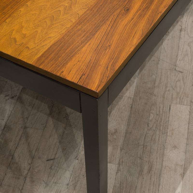 Mid-century Mixed Wood Milo Baughman Expandable Dining Table c.1960