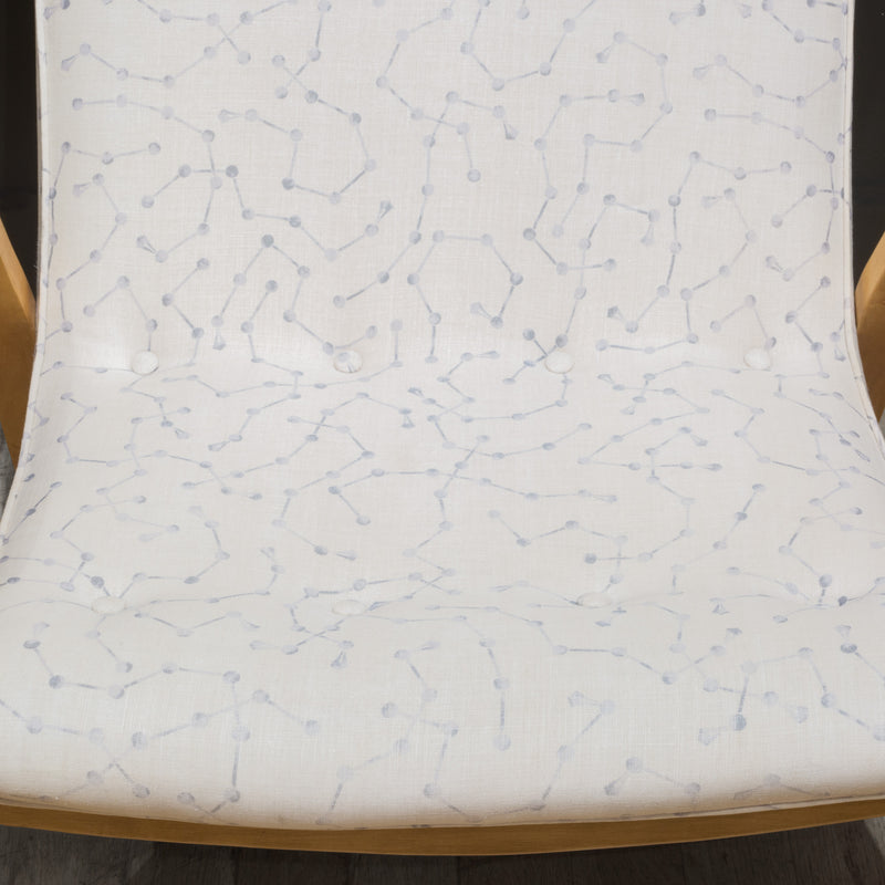 Mid-century Milo Baughman Scoop Lounge Chair and Ottoman c.1950-1960