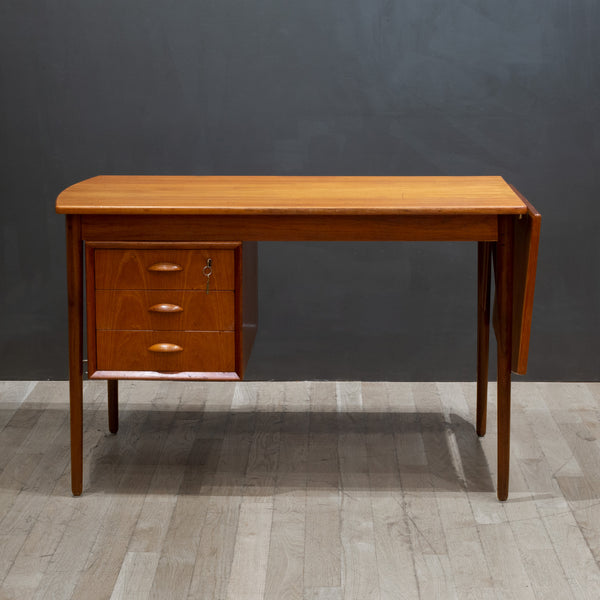 Mid-century Arne Vodder Drop Leaf Teak Extendable Desk c.1960