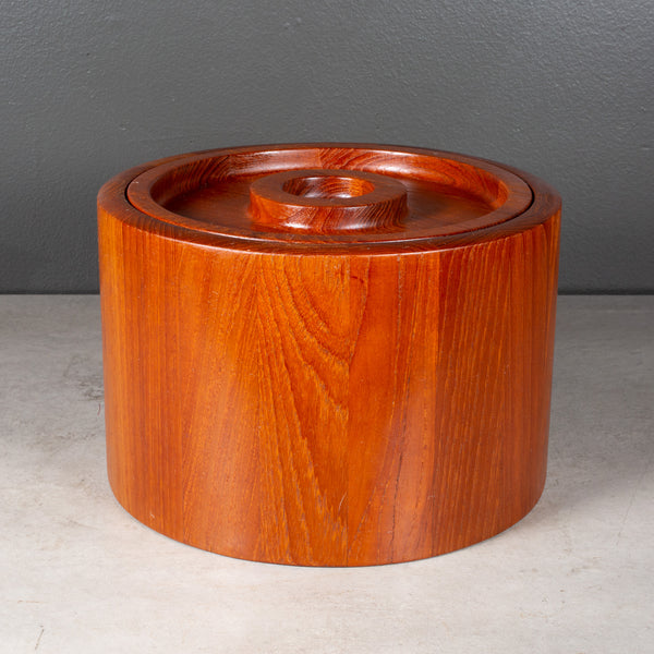 Mid-century Dansk Round Ice Bucket c.1960-1970