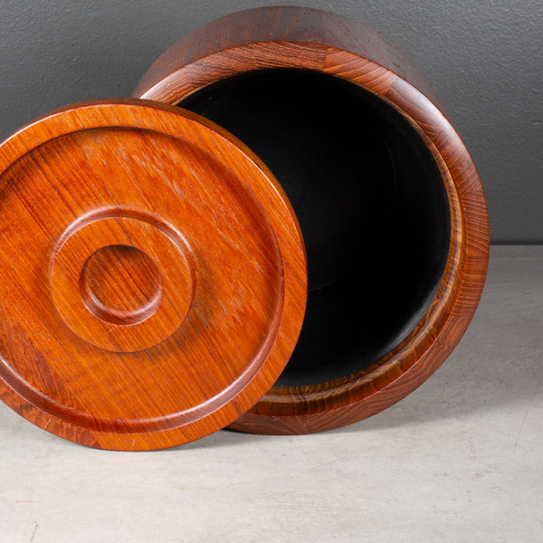 Mid-century Dansk Round Ice Bucket c.1960-1970