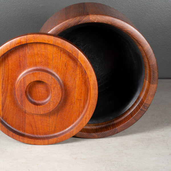 Mid-century Dansk Round Ice Bucket c.1960