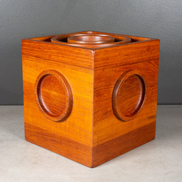 Mid-century Jens Quistgaard for Dansk Cube Ice Bucket c.1960