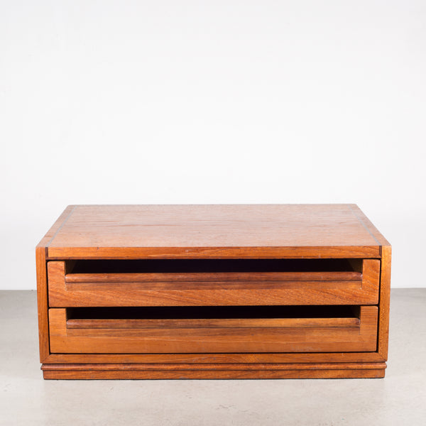 Mid-century Teak and Rosewood Inlay Valet c.1960