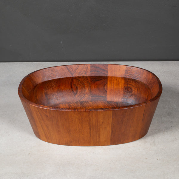 Mid-century Danish Jens H. Quistgaard Teak Dansk Oval Bowl c.1960