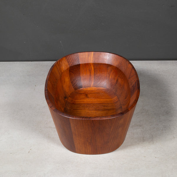 Mid-century Danish Jens H. Quistgaard Teak Dansk Oval Bowl c.1960