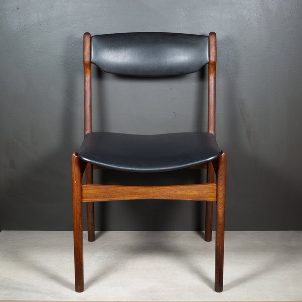Mid-century Eric Buch Reupholstered Teak Dining Chairs c.1960