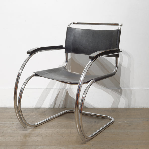 Mid-century Mies van der Rohe MR Armchair c.1970s