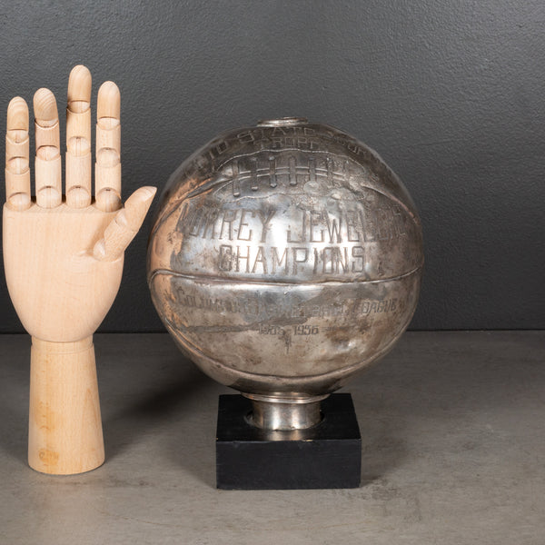 Rare Ohio State Basketball Trophy Top c.1935-1936