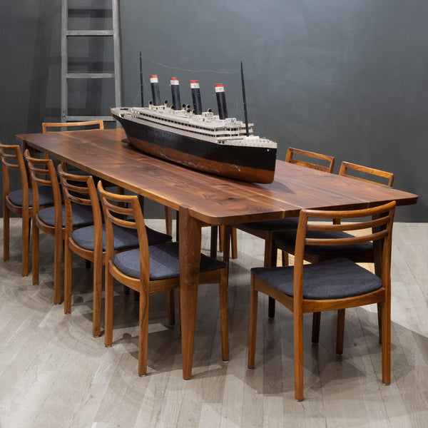 Hand Crafted Eastern Walnut 10 Foot Dining Table