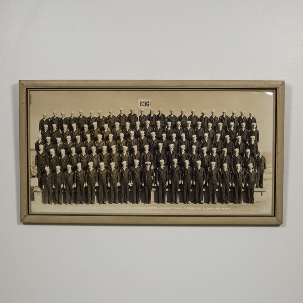 WWii Naval Battalion Photo c.1944