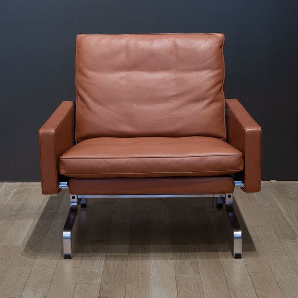 Fritz Hansen PK31 Leather Lounge Chair c.2017