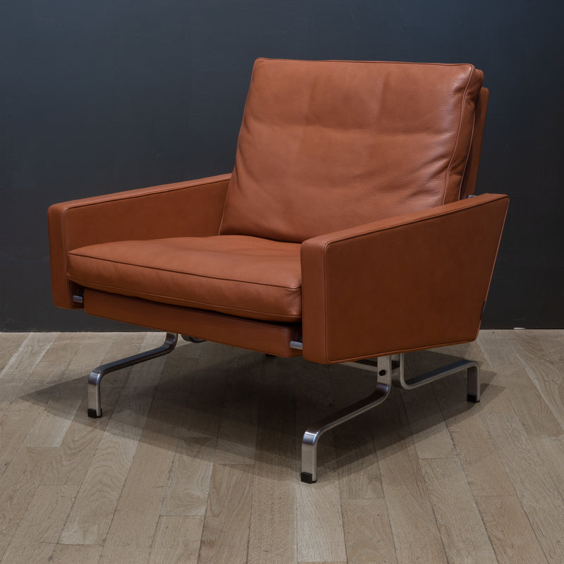 Fritz Hansen PK31 Leather Lounge Chair c.2017