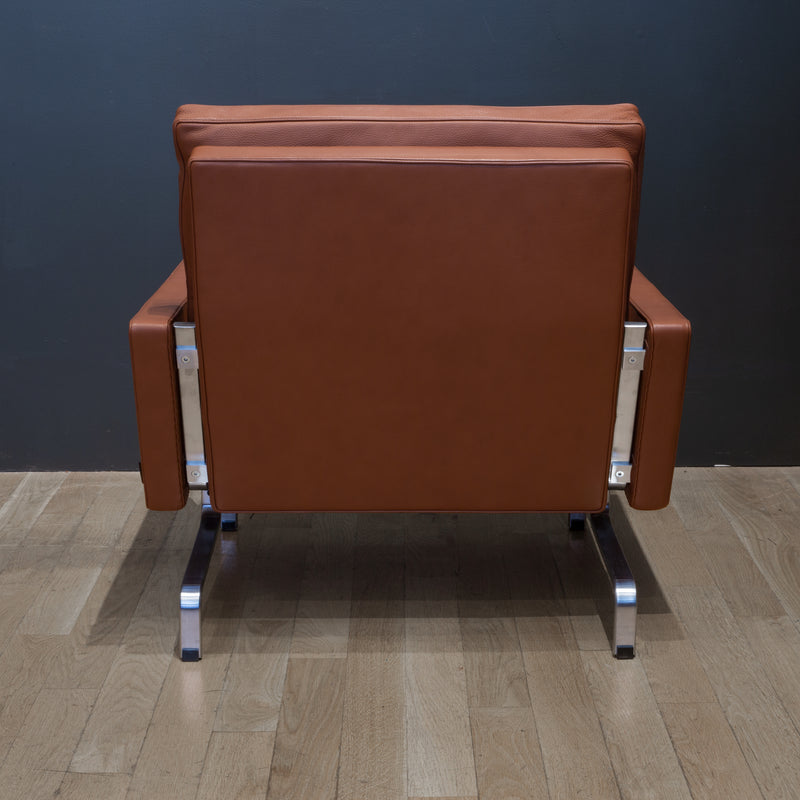 Fritz Hansen PK31 Leather Lounge Chair c.2017