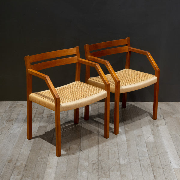Mid-Century J.L. Moller Model #404 Danish Armchair c.1974