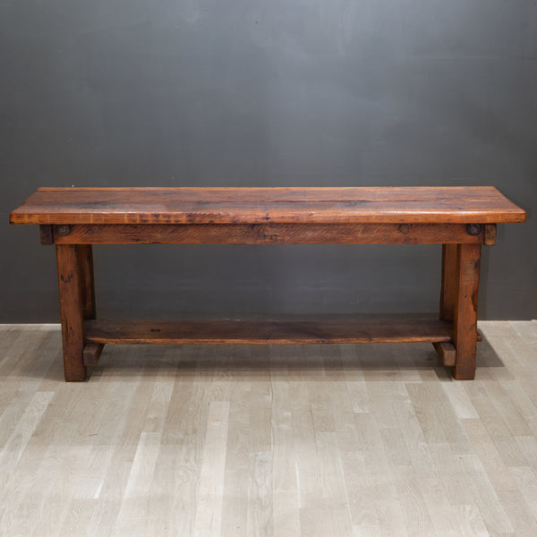 Large Reclaimed Wood Console/Dining Table