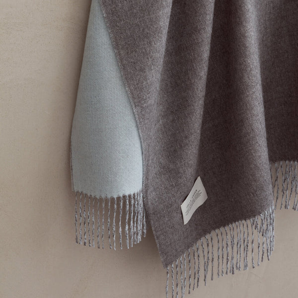 Kontrast Throw 100% Baby Alpaca by Fells Andes