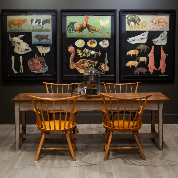 Hand Crafted Primitive Stick Arm Chairs c.1930