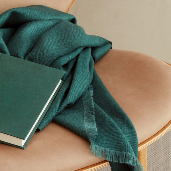 Plumma Forest Throw 100% Baby Alpaca by Fells Andes