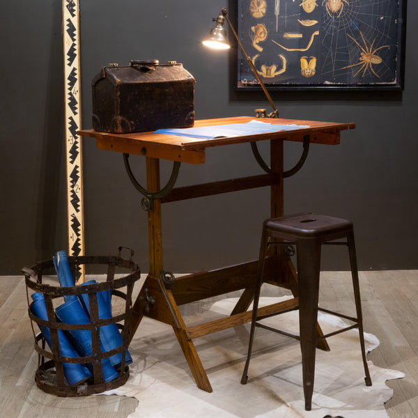 Antique Drafting Table/Dining Table/Desk c.1930