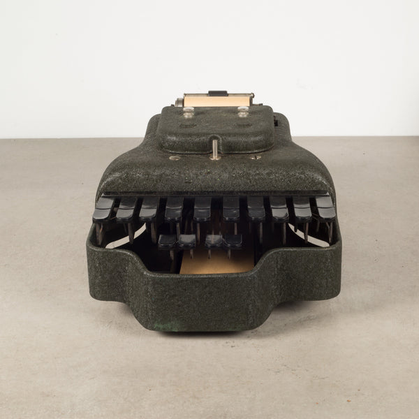 Antique Army Green Stenograph with Original Case c.1918