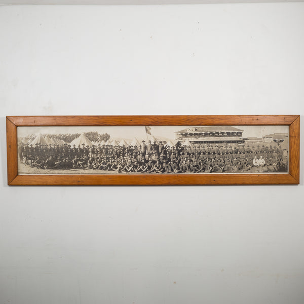 Early 20th c. "Camp Tanforan, The Grizzlies" Panoramic Photo c.1917